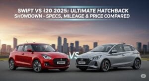 Swift vs i20 2025: Ultimate Hatchback Showdown – Specs, Mileage & Price Compared