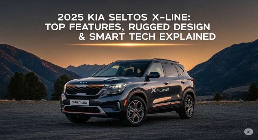 2025 Kia Seltos X-Line: Top Features, Rugged Design & Smart Tech Explained