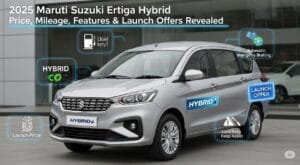 2025 Maruti Suzuki Ertiga Hybrid Price, Mileage, Features & Launch Offers Revealed