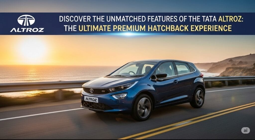 Discover the Unmatched Features of the Tata Altroz- The Ultimate Premium Hatchback Experience