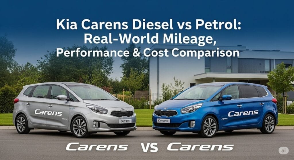 Kia Carens Diesel vs Petrol: Real-World Mileage, Performance & Cost Comparison