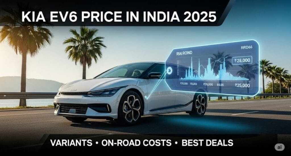 Kia EV6 Price in India 2025: On-Road Costs, Variants & Best Deals