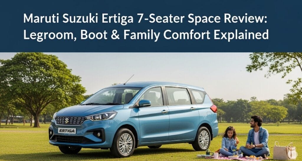 Maruti Suzuki Ertiga 7-Seater Space Review: Legroom, Boot & Family Comfort Explained