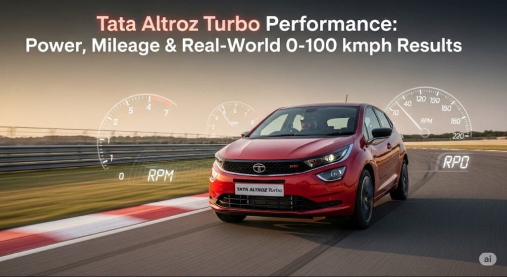 Tata Altroz Turbo Performance: Power, Mileage & Real-World 0-100 kmph Results