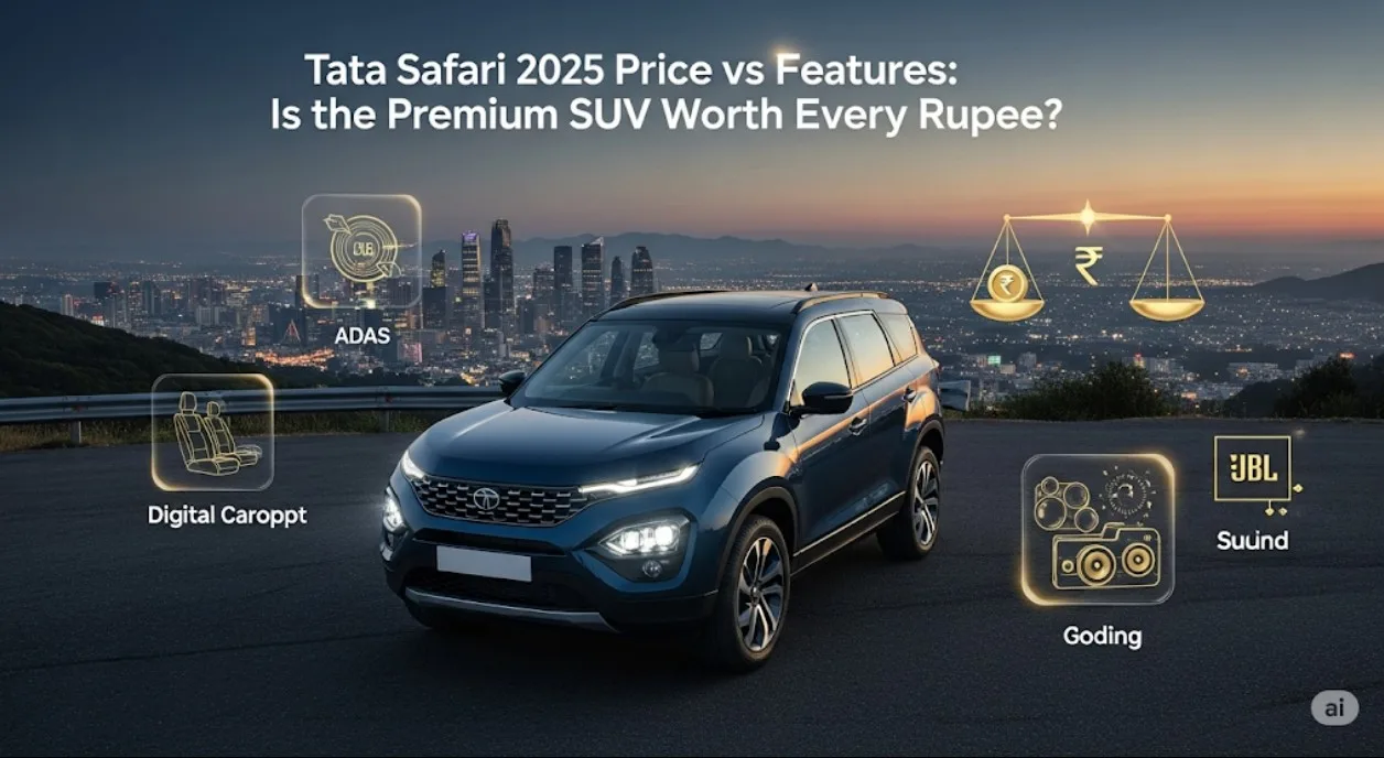 Tata Safari 2025 Price vs Features: Is the Premium SUV Worth Every Rupee?
