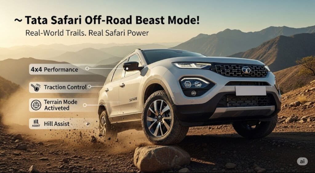 Tata Safari Off-Road Review: Conquering Trails and Terrain Like a Pro