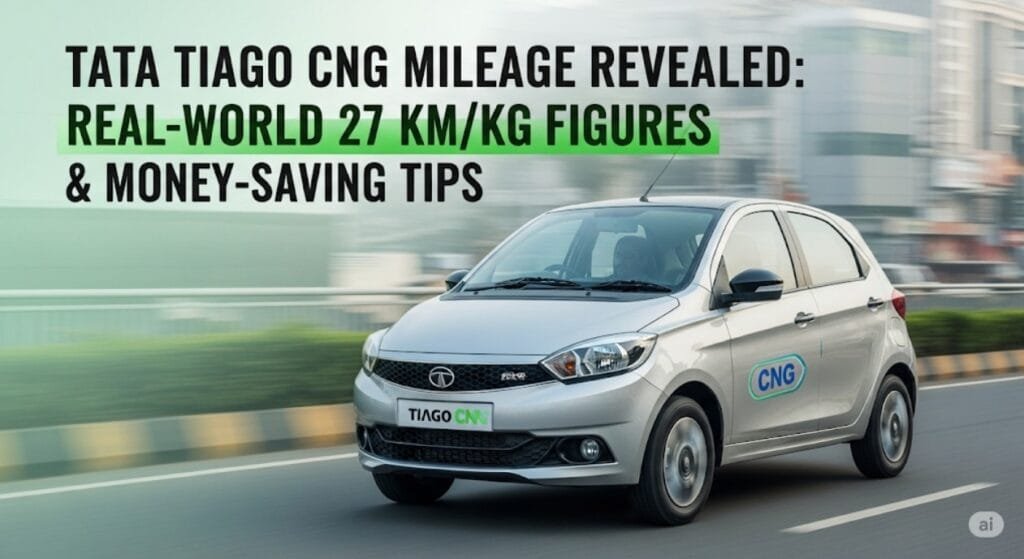 Tata Tiago CNG Mileage Revealed: Real-World 27 km/kg Figures & Money-Saving Tips