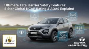 Ultimate Tata Harrier Safety Features: 5-Star Global NCAP Rating & ADAS Explained