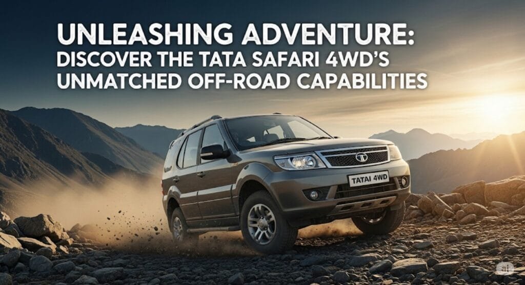 Unleashing Adventure Discover the Tata Safari 4WD’s Unmatched Off-Road Capabilities