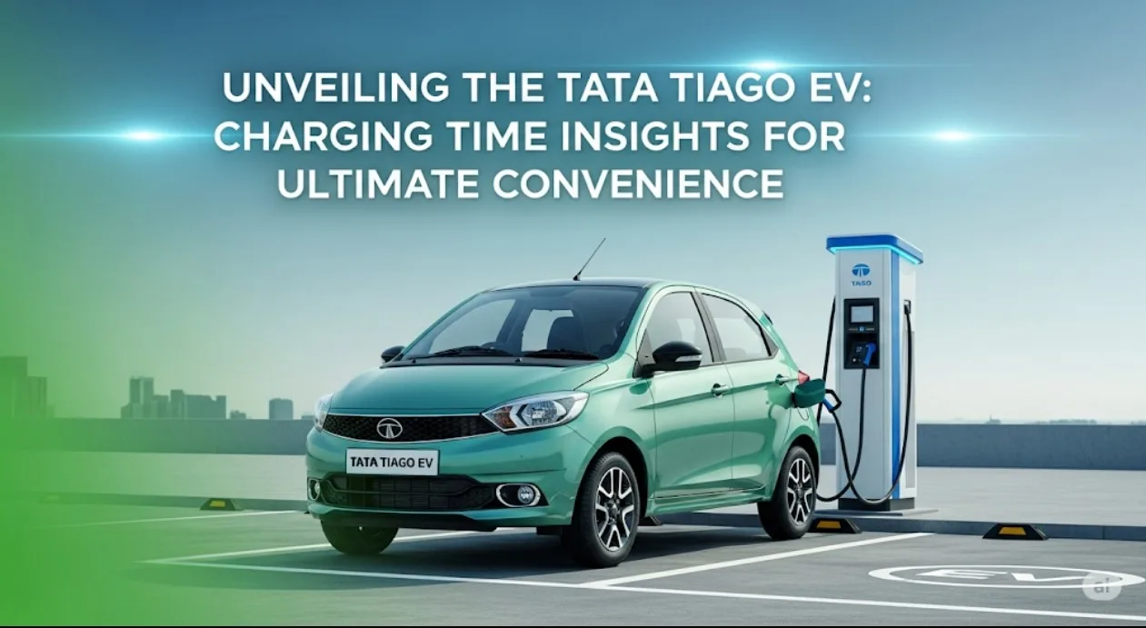 Unveiling the Tata Tiago EV- Charging Time Insights for Ultimate Convenience