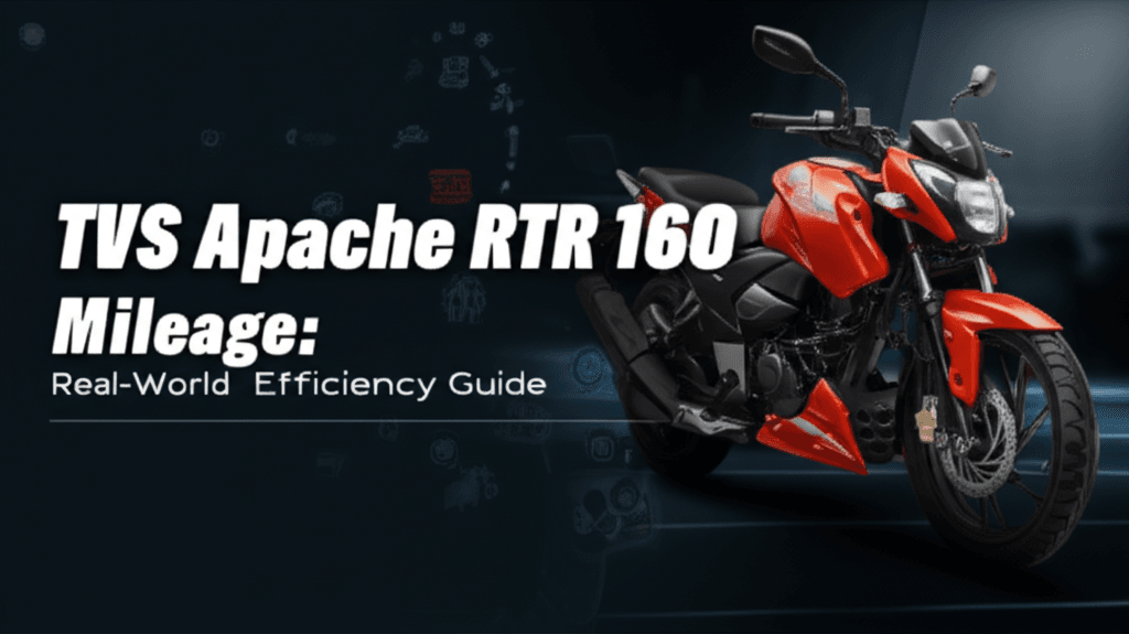 AI generated thumbnail for: TVS Apache RTR 160 Mileage: Real-World Efficiency Guide
