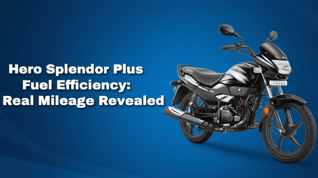 AI generated thumbnail for: Hero Splendor Plus Fuel Efficiency: Real Mileage Revealed