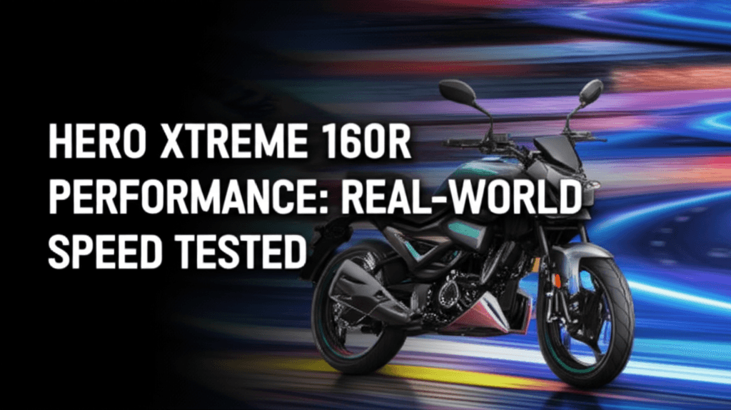 AI generated thumbnail for: Hero Xtreme 160R Performance: Real-World Speed Tested
